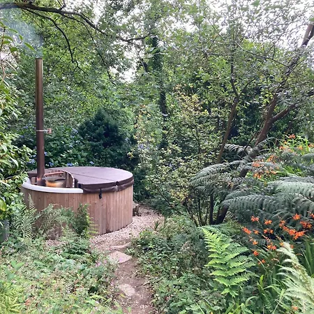 Enchanting Hand Painted Tabernacle With Hot Tub * Bude